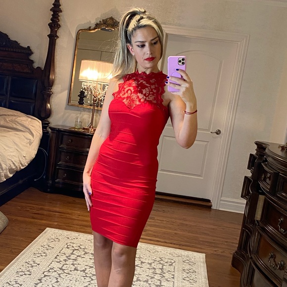 ASOS red dress ♥️